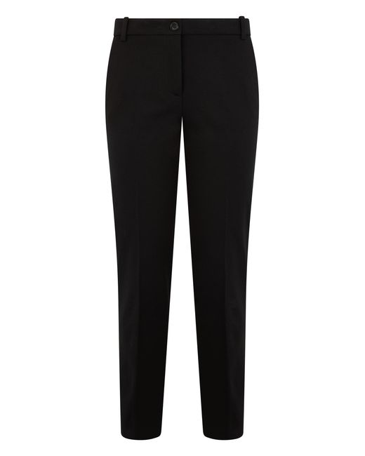 Pinko Black Slim-Fit Tapered Trousers