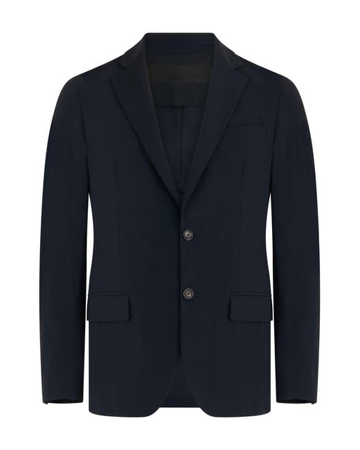 Rrd Blue Single-Breasted Jacket for men