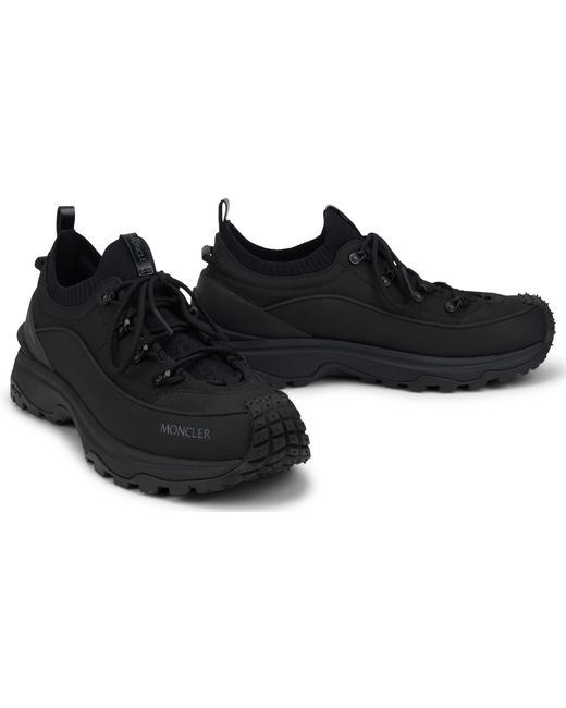 Moncler Black Sneaker Trailgrip Lite3 for men