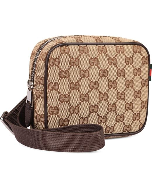 Gucci Natural Gg Canvas Mini Bag for men