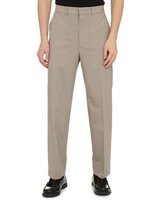 Department 5 Natural E-Motion Wool Blend Trousers for men