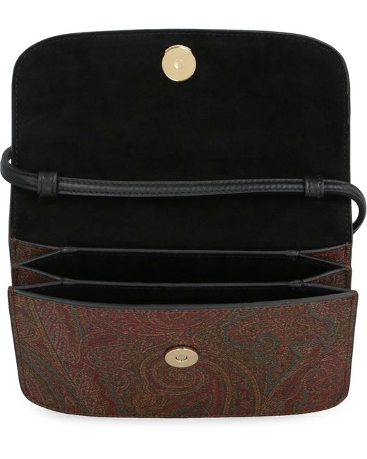 Etro Essential Shoulder Bag Black