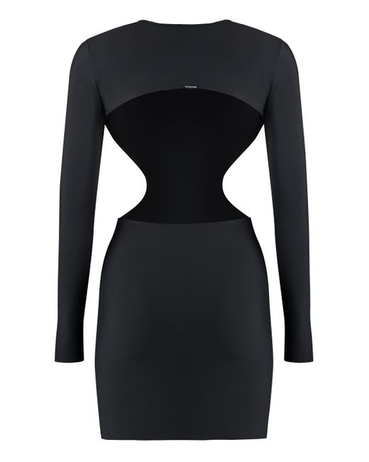 Mini abito in jersey di Balenciaga in Black