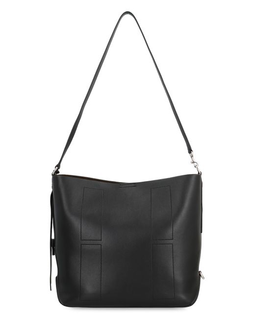 Hogan Black Hocket Media Hobo Bag