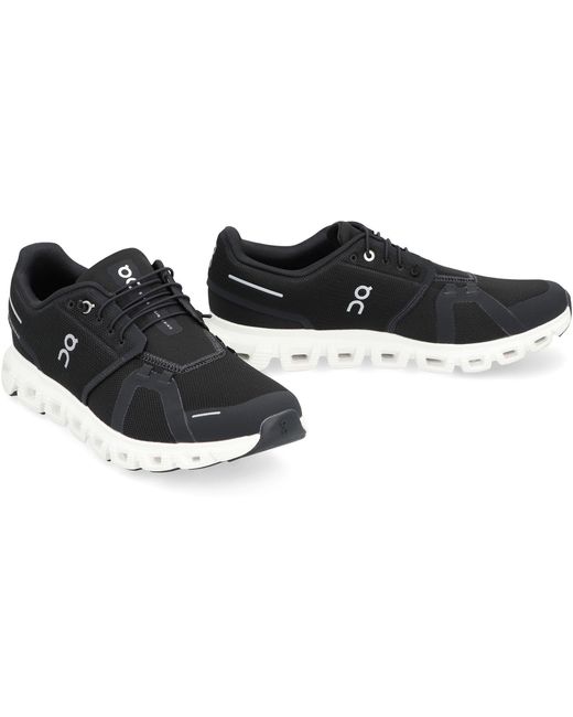 On Shoes Black Cloud 6 Low-Top Sneakers for men