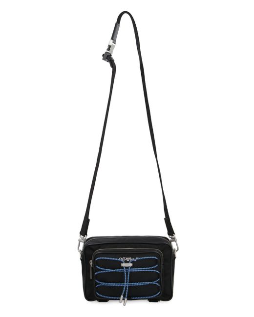 Off White c o Virgil Abloh Nylon Messenger Bag in Black for Men