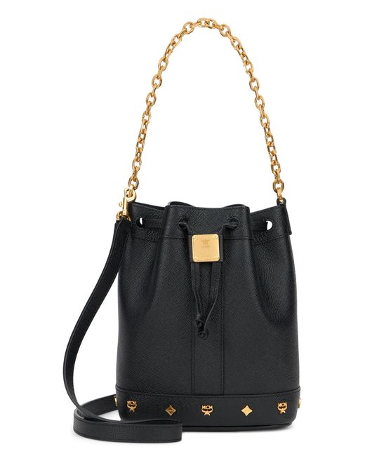 Borsa a secchiello di MCM in Black
