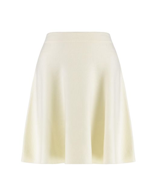 Max Mara White Miniskirt Ubalda