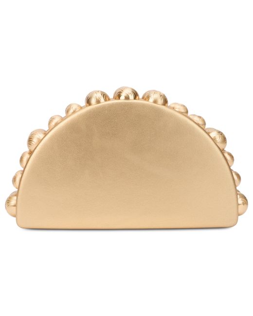 Cult Gaia Natural Pouch With Snap Closure