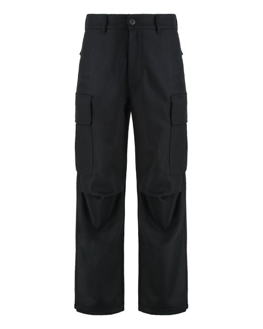 DARKPARK Black Cargo Pants Saint for men