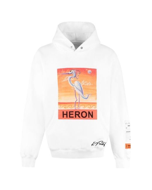 Heron preston swan best sale hoodie