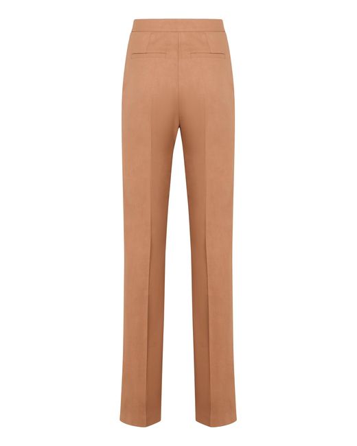 Pinko Brown Pollo Flared Pants