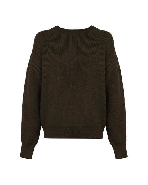 Pullover in lana merino di Isabel Marant in Green da Uomo