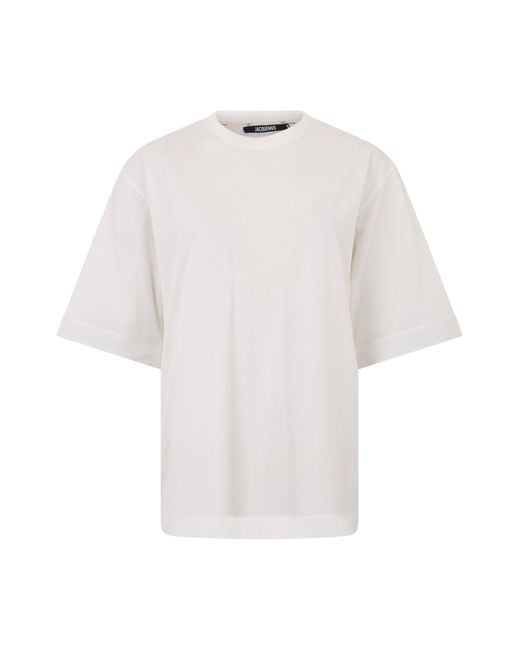 Jacquemus White Basic Short-Sleeve T-Shirt