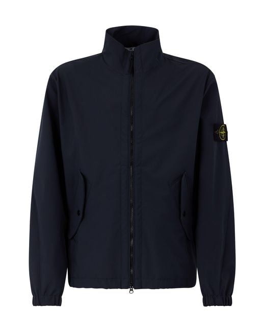 Stone Island Blue Technical Jacket for men