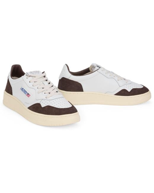 Autry White Sneakers With Details
