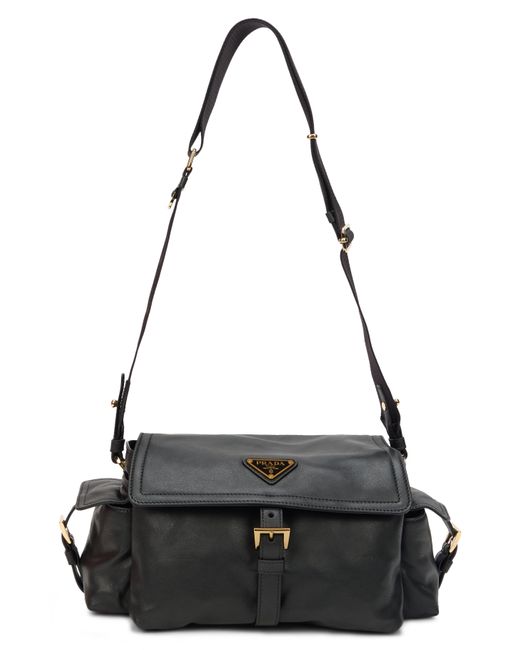 Borsa a tracolla Explore di Prada in Black