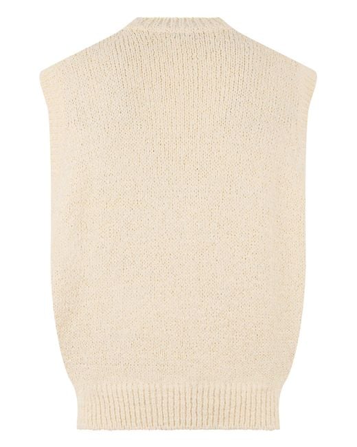 Laminar Natural Crew Neck Sweater for men