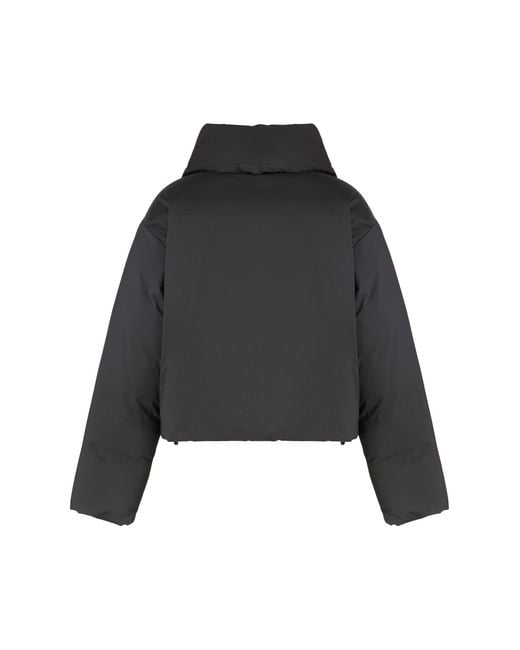 Alexander Wang Black Tech Fabric Down Jacket