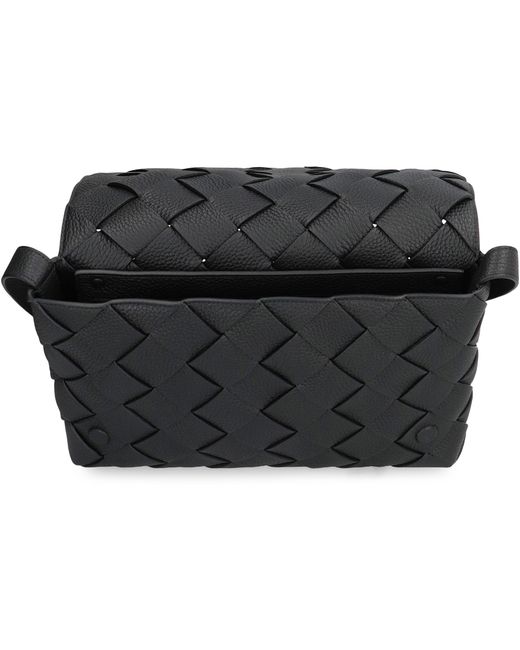 Borsa a tracolla Diago in pelle di Bottega Veneta in Gray da Uomo