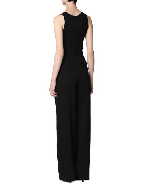 Saint Laurent Black Wool Trousers