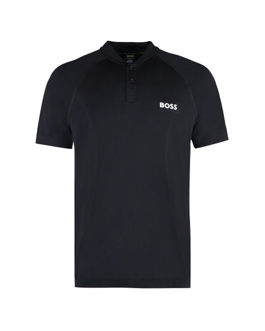 Boss Black X Matteo Berrettini - Technical Fabric Polo Shirt for men