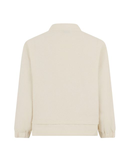 Moncler White Lightweight Zip-Front Cardigan