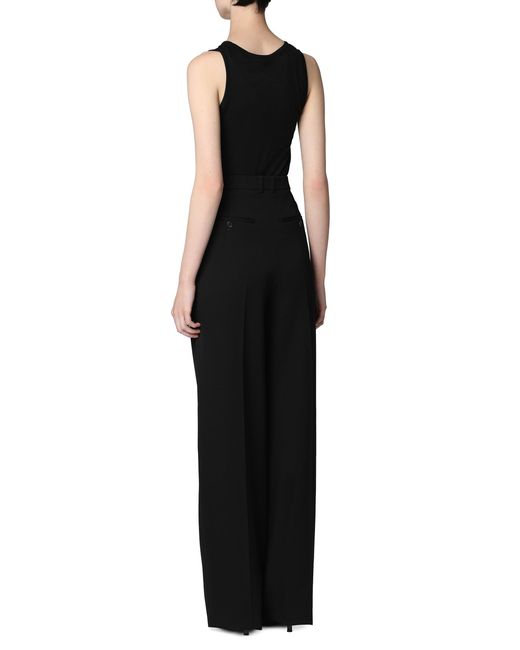 Saint Laurent Black Wool Trousers