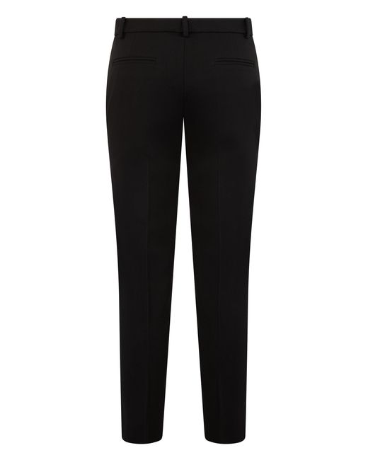 Pinko Black Slim-Fit Tapered Trousers