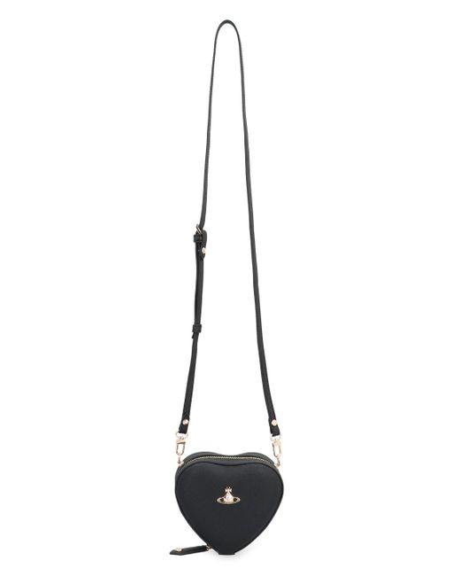 Borsa a tracolla Louise Heart di Vivienne Westwood in Black