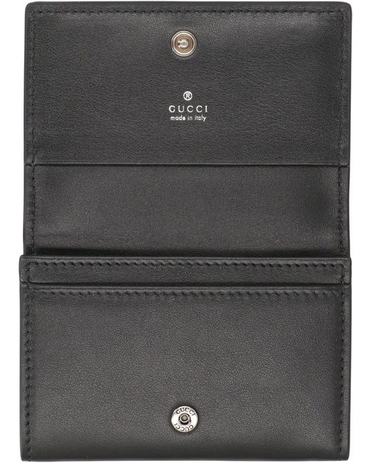 Gucci Gray Card Holder for men