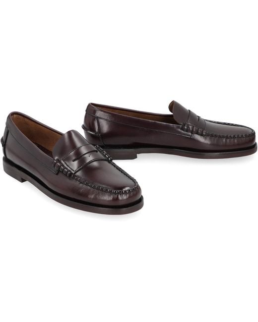 Sebago Brown Moccasins Dan