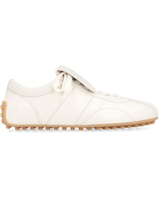 Tod's White Leather T-Marathon Sneakers for men
