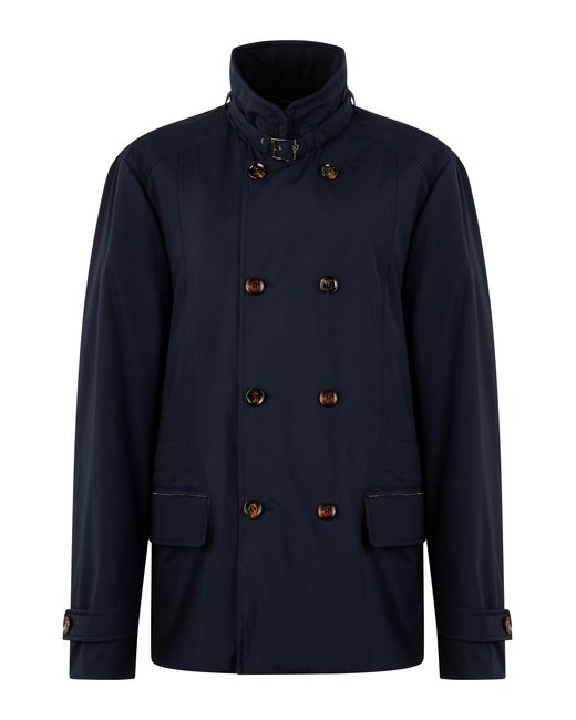 Moorer Blue Elegant Winter Jacket, Warm And Versatile for men