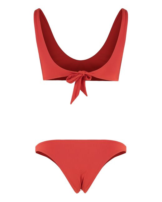 Lido Red Ottantauno Bandeau Bra Bikini