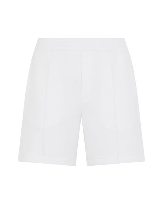 Emporio Armani White Summer Shorts for men