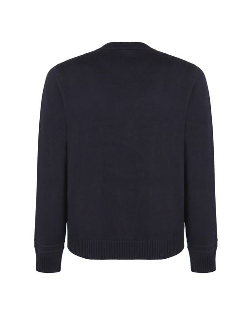 Gucci Blue Elegant Sweater With Long Sleeves Versatile for men