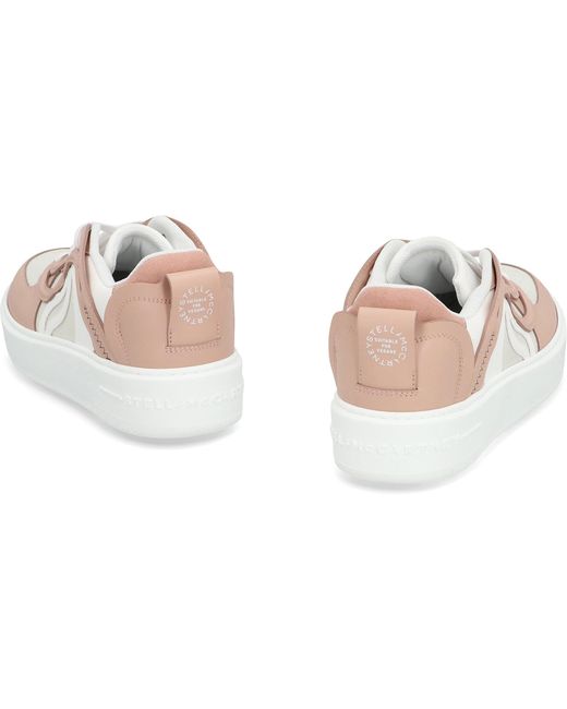 Stella McCartney Pink S-wave 1 Low-top Sneakers