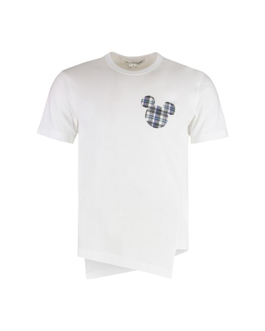 Comme des Garçons White Shirt X Disney for men
