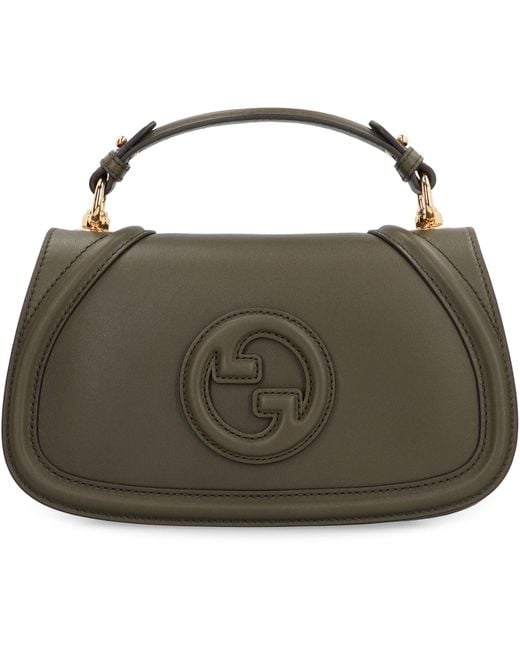 Gucci Brown Small Blondie Leather Handbag
