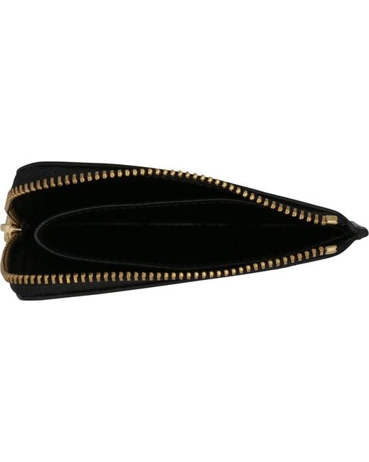 Comme des Garçons Black Leather Wallet