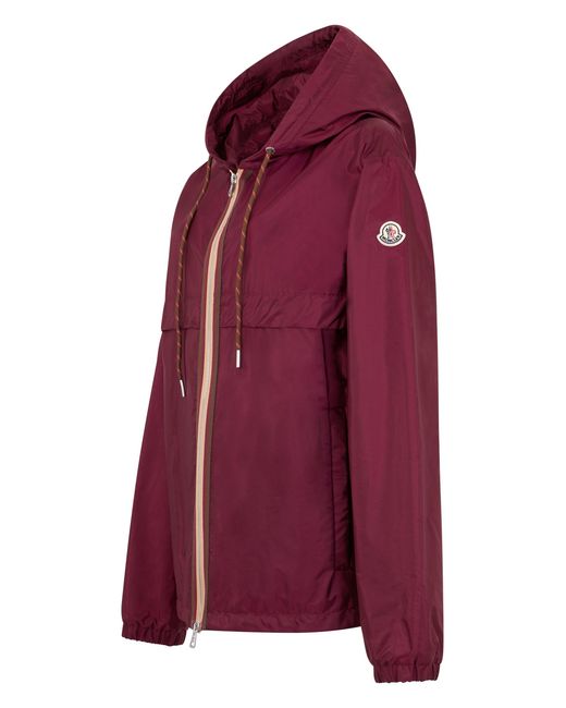 Moncler Red Hooded Jacket For for men