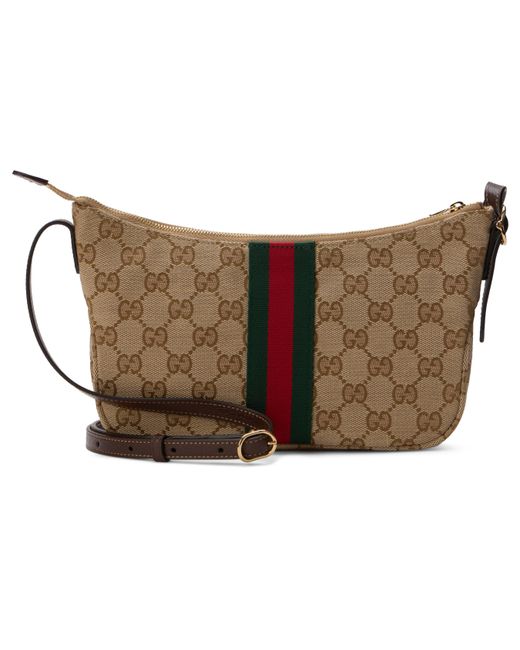 Gucci Brown Shoulder Bag Lunetta Small for men
