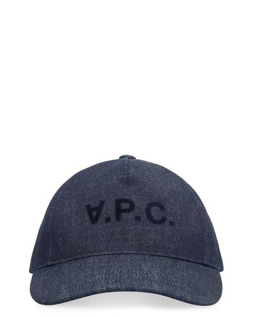 Cappello da baseball Eden con logo di A.P.C. in Blue da Uomo