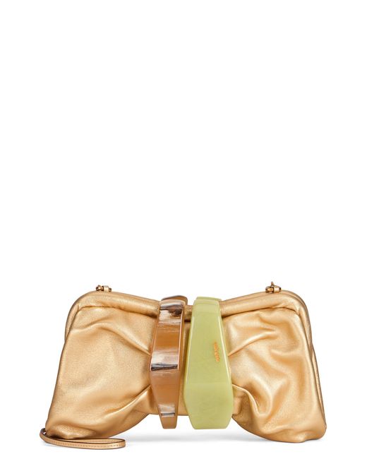 Cult Gaia Natural Clutch Bag Julita