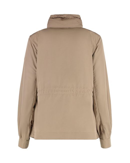 Moncler Natural Enet Techno Fabric Jacket