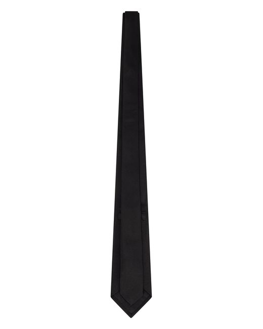 Cravatta in seta di Prada in Black da Uomo