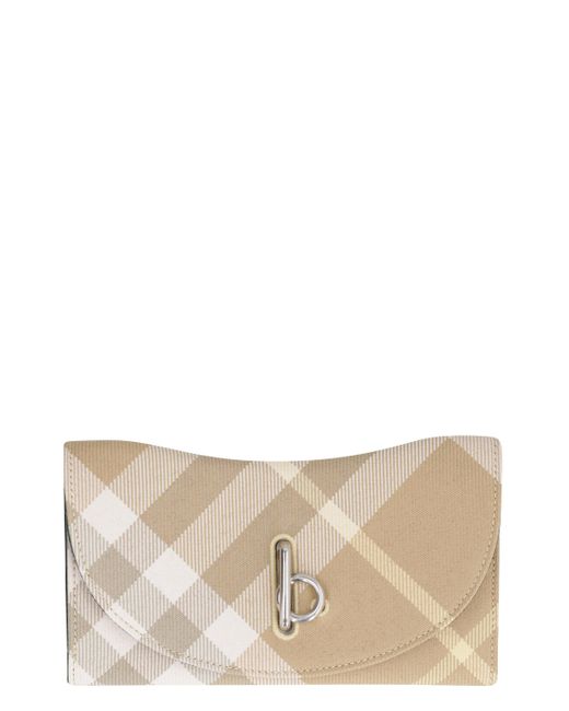 Burberry Natural Rocking Continental Wallet