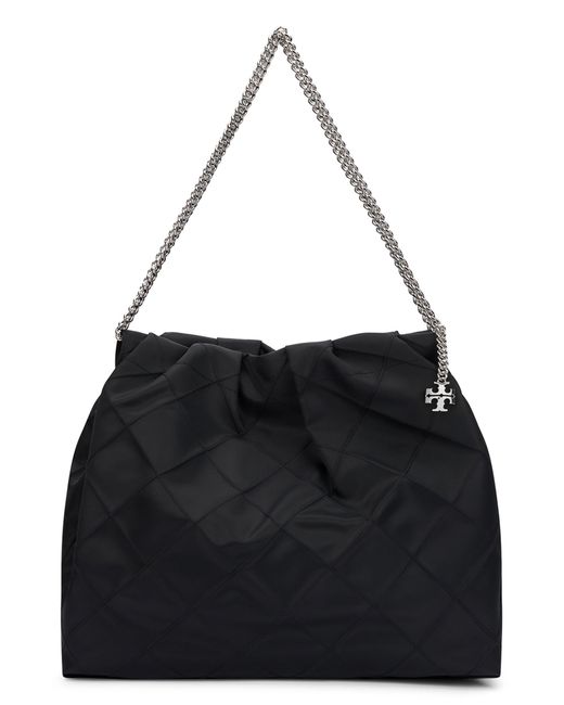 Tory Burch Black Hobo Bag Fleming