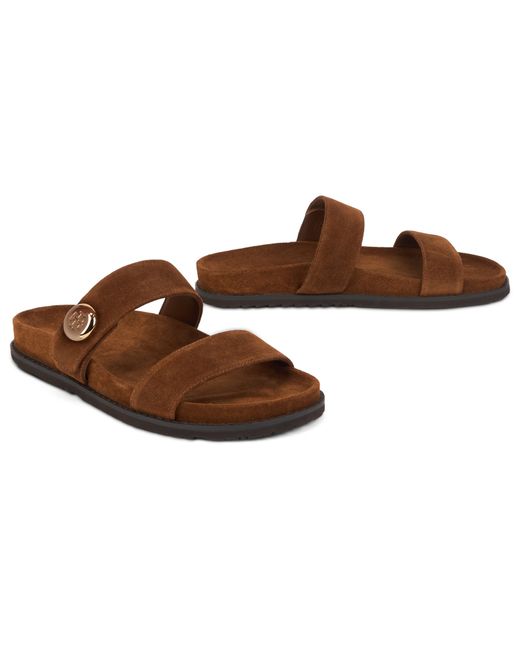 Tory Burch Brown Low Sandals